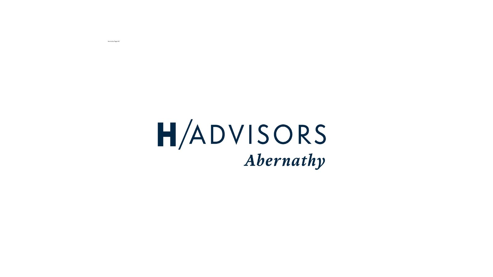 h/advisor logo