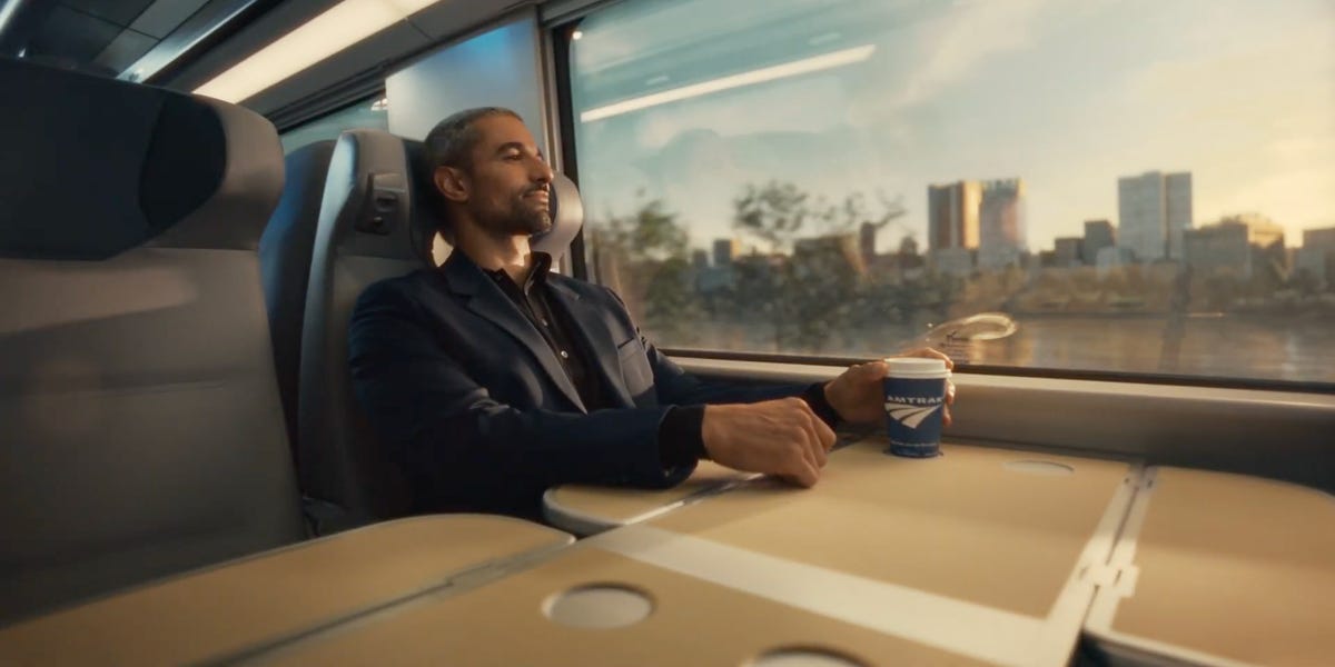Amtrak advertising campaign - Amtrak Parodies Luxury Car Ads to Attract New Train Travelers