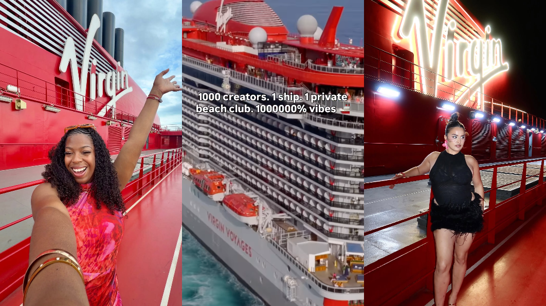 influencer marketing - Virgin Voyages’ Bold 1,000-Creator Cruise Influencer Campaign