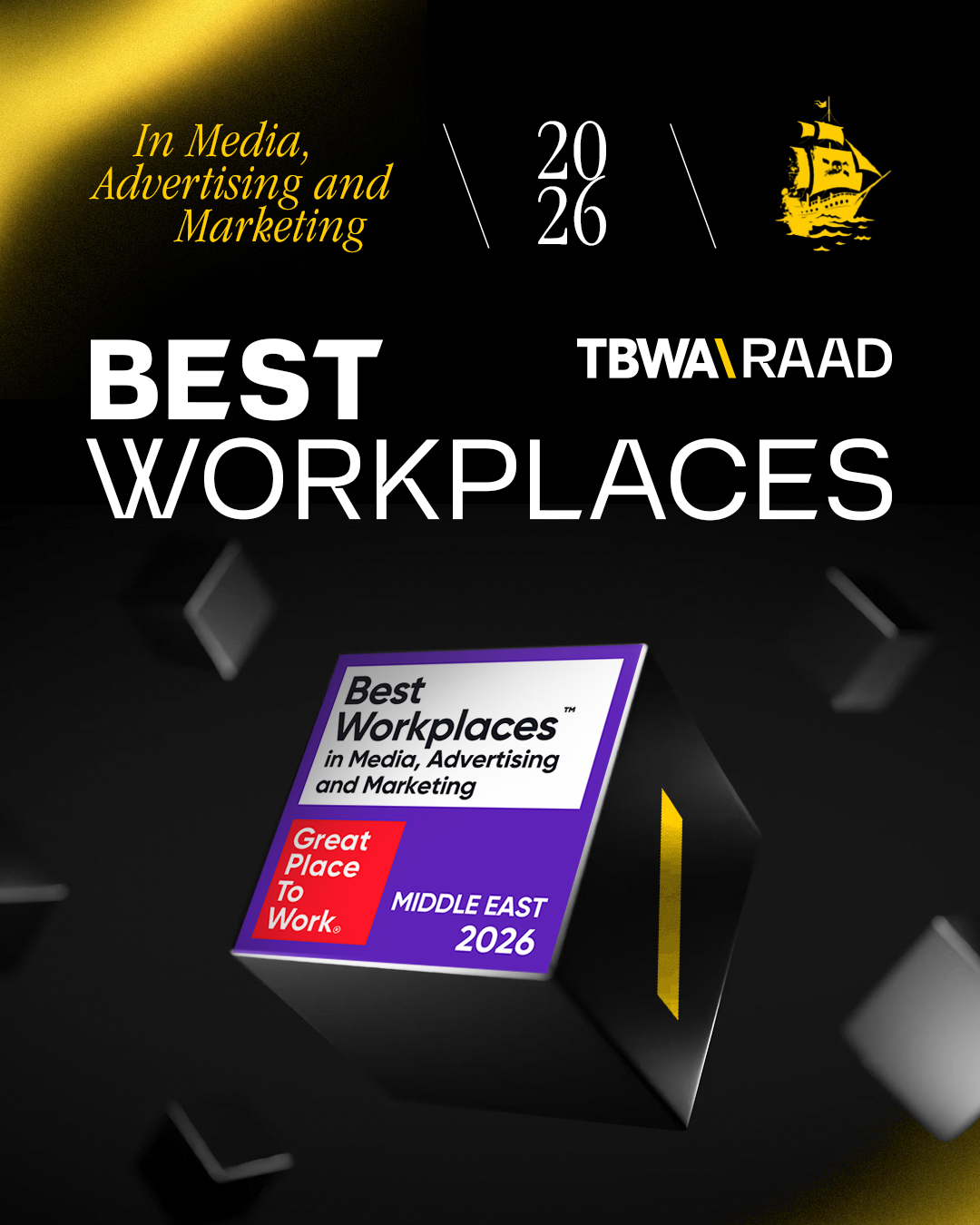 best workplaces in media and marketing - TBWARAAD Named Top Workplace in Media & Marketing 2026