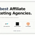 best affiliate marketing agencies