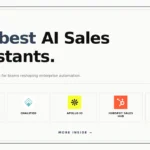 best AI sales assistants