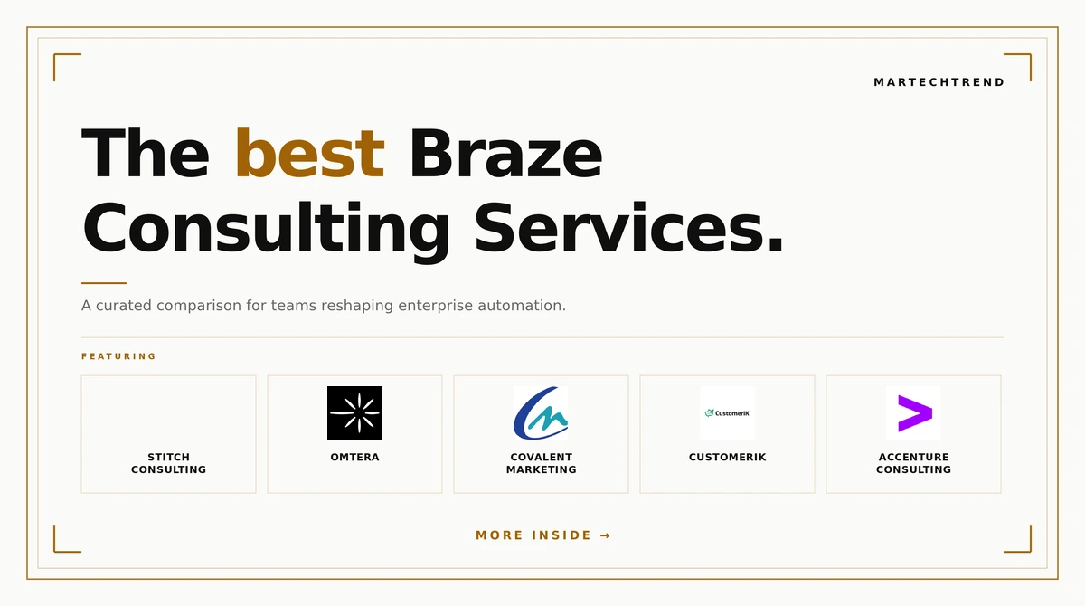 best Braze consulting services