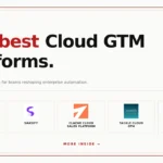best cloud GTM platforms