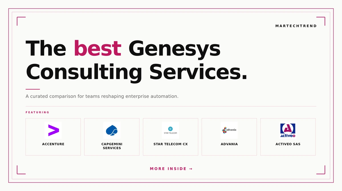 best Genesys consulting services