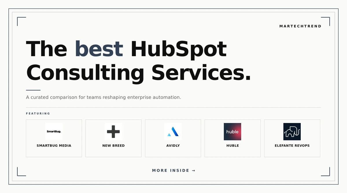 best HubSpot consulting services