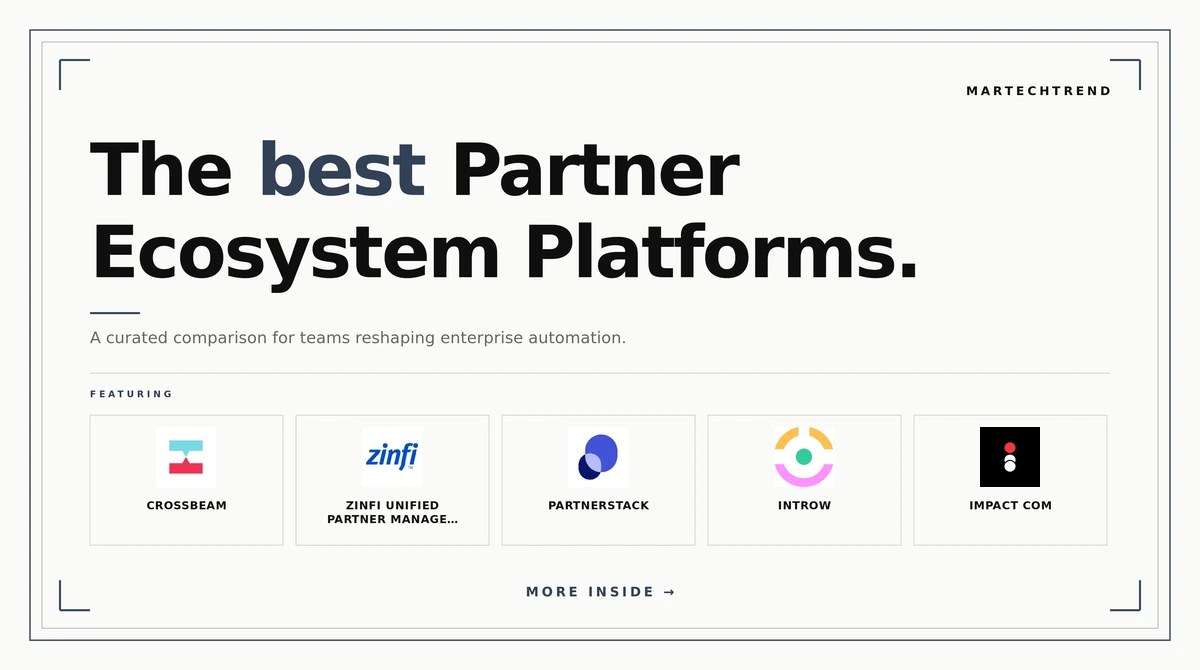 best partner ecosystem platforms