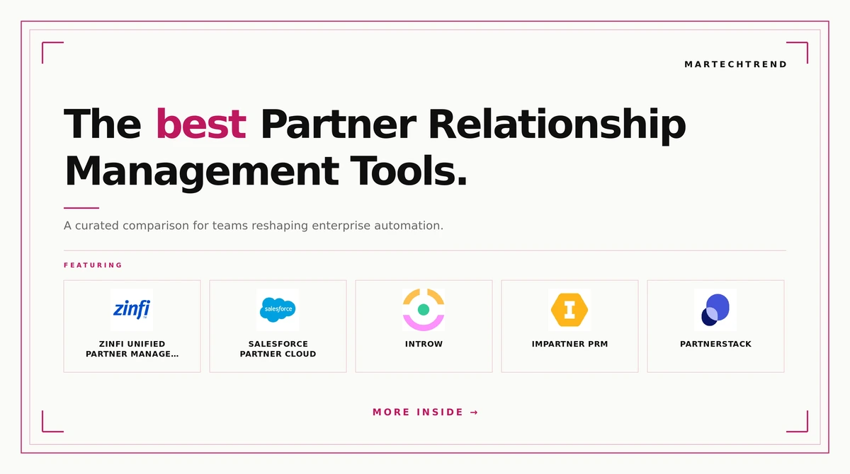 best partner relationship management tools