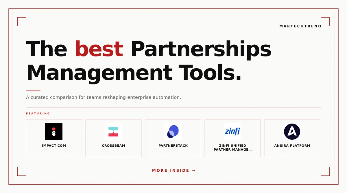 best partnerships management tools