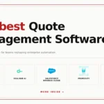 best quote management software
