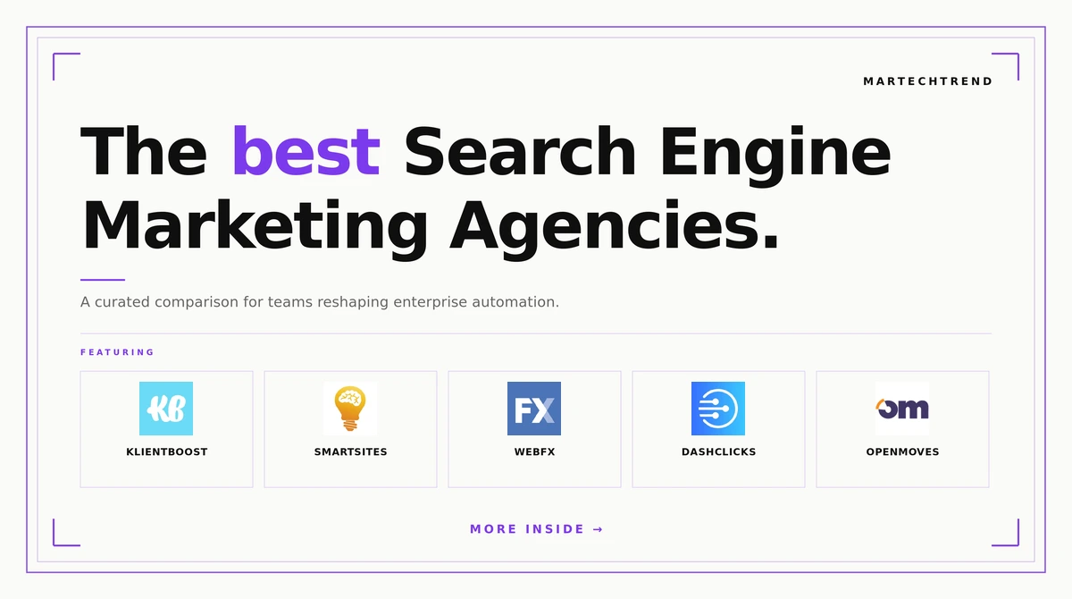 best search engine marketing agencies